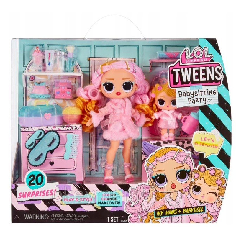 Кукла Lol Surprise OMG Tweens Ivy Winks Няня 580485EUC