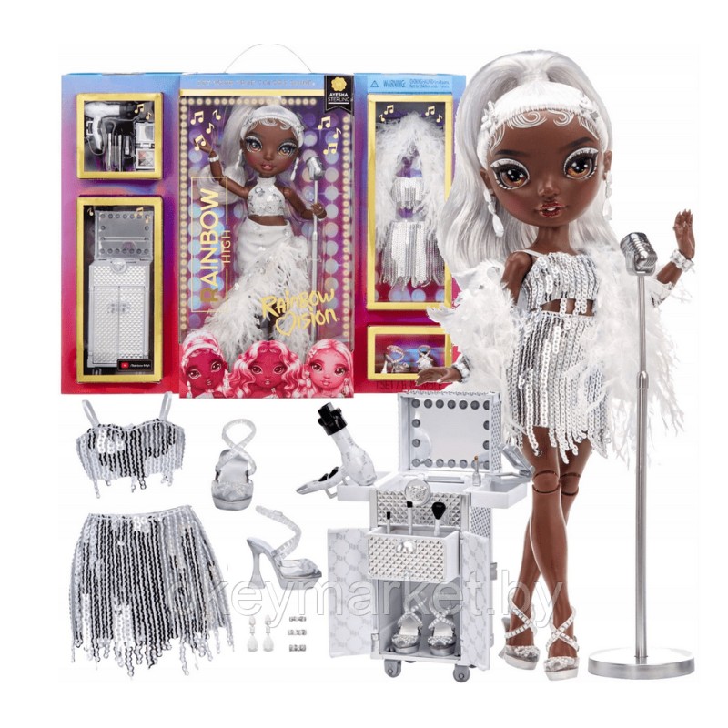 Кукла Rainbow High Айша Стерлинг серия Rainbow Vision 582724