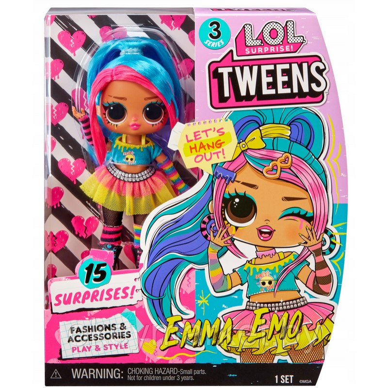 Кукла LOL Surprise Tweens S3 Emma Emo 584070