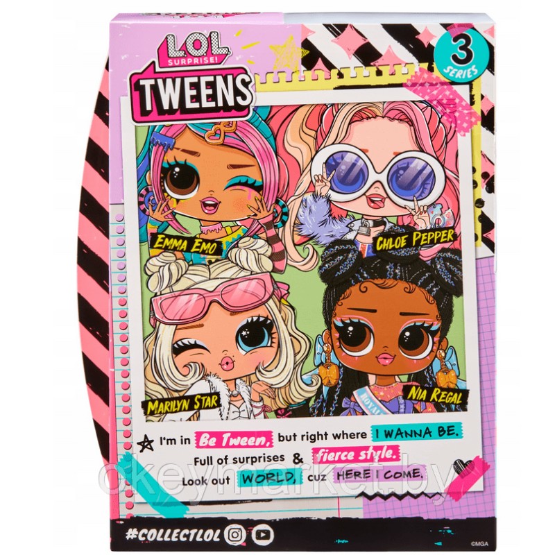 Кукла LOL Surprise Tweens S3 Emma Emo 584070