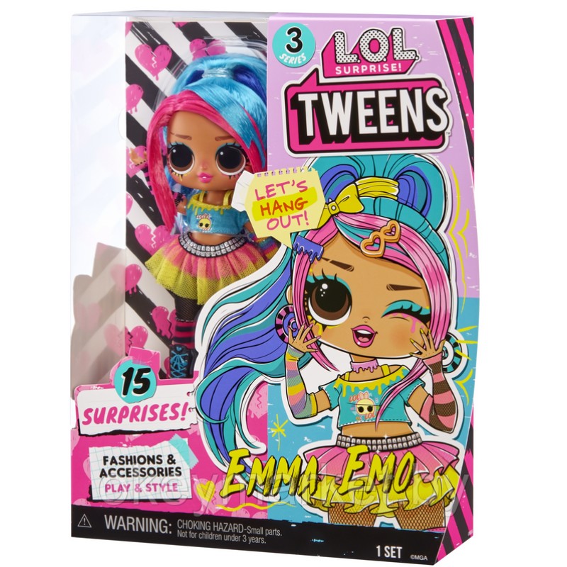 Кукла LOL Surprise Tweens S3 Emma Emo 584070