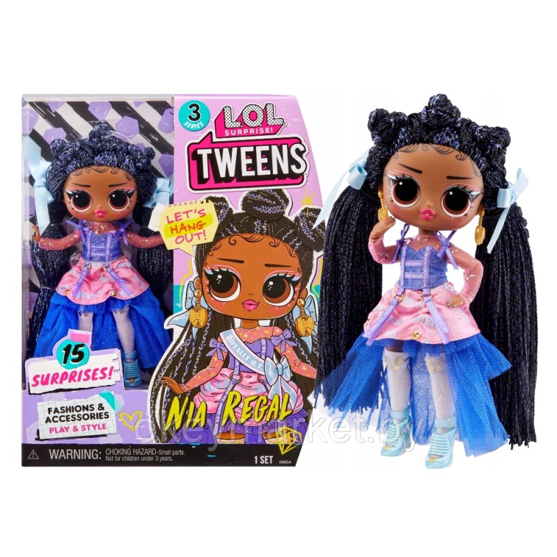 Кукла LOL Surprise Tweens S3 Nia Regal 584087