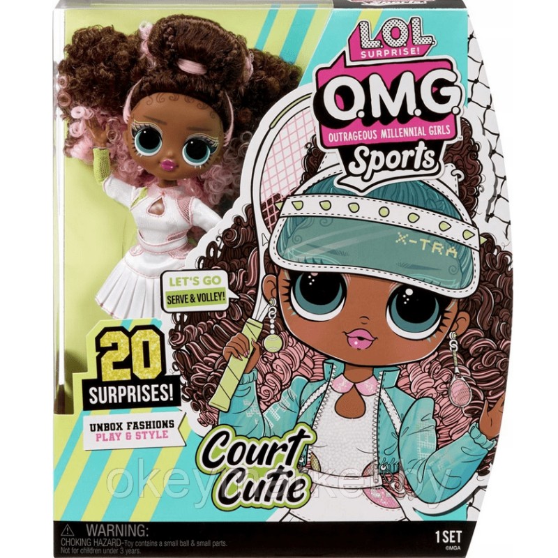 Кукла L.O.L. Surprise OMG Sports Court Cutie 584247