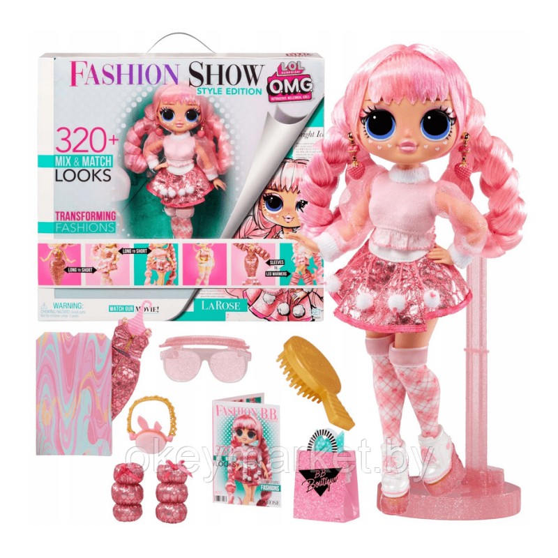 Кукла L.O.L. Surprise OMG Fashion Show La Rose 584322