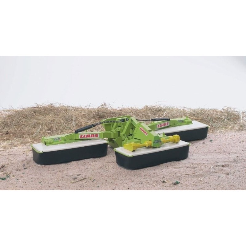 Bruder, трехсекционная газонокосилка Claas Disco 8550 C Plus