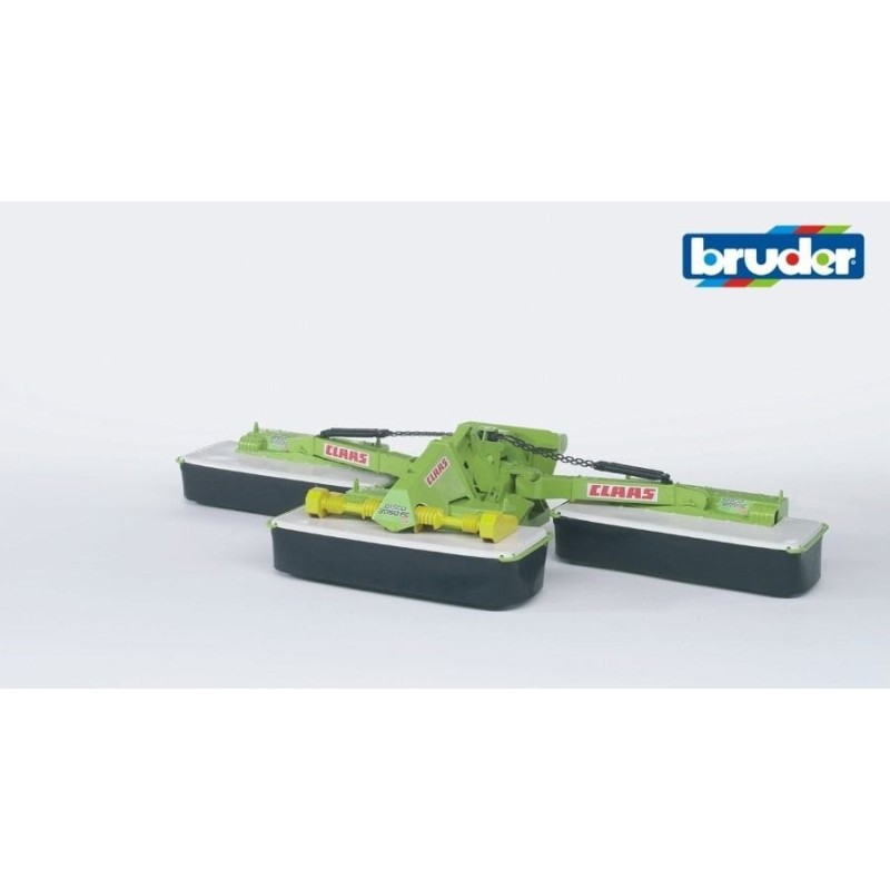 Bruder, трехсекционная газонокосилка Claas Disco 8550 C Plus