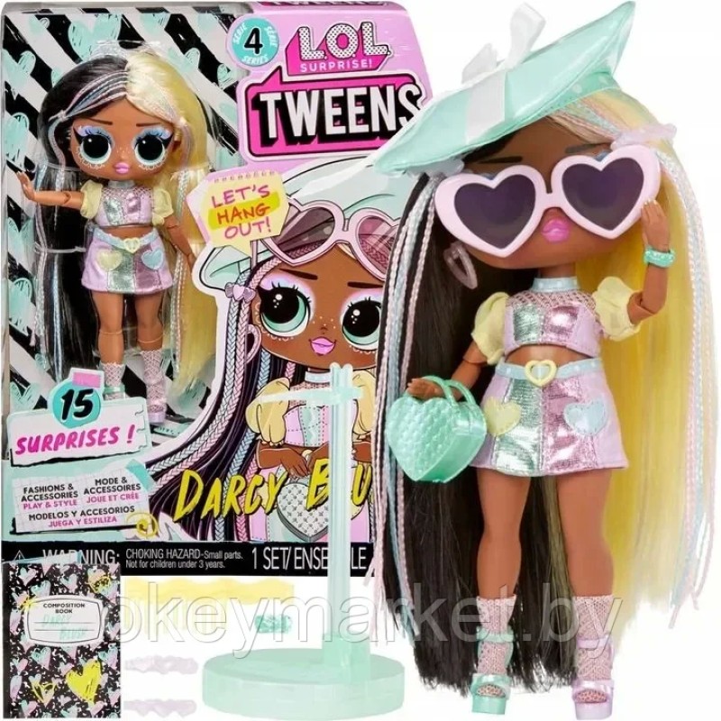 Кукла LOL Surprise Tweens Darcy Blush 588740EUC, Series 4