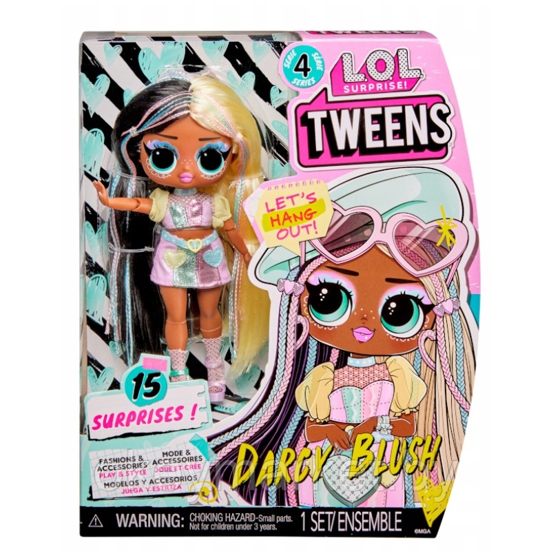 Кукла LOL Surprise Tweens Darcy Blush 588740EUC, Series 4