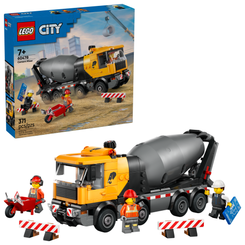 60478 LEGO City Бетономешалка
