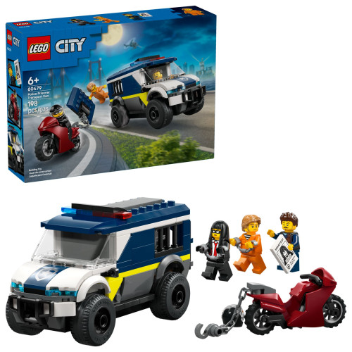 60479 LEGO City Полицейский фургон для перевозки заключенных