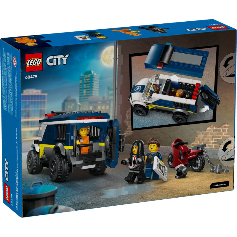 60479 LEGO City Полицейский фургон для перевозки заключенных