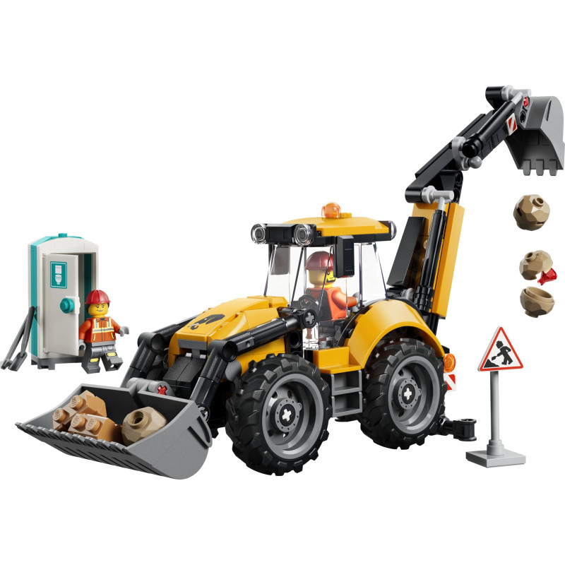 60480 LEGO City Экскаватор-погрузчик