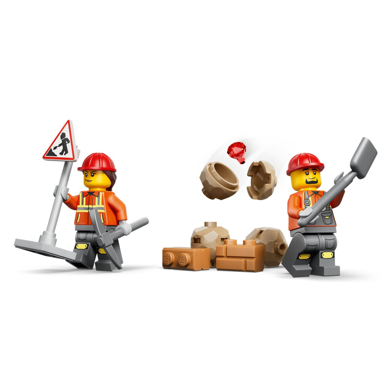 60480 LEGO City Экскаватор-погрузчик