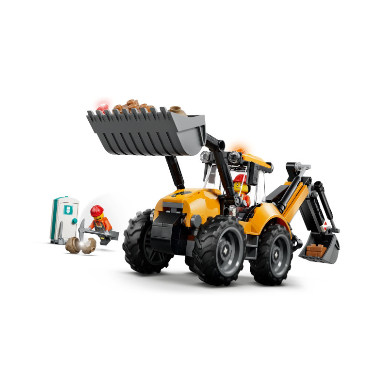 60480 LEGO City Экскаватор-погрузчик