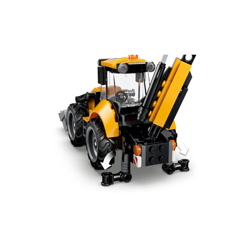 60480 LEGO City Экскаватор-погрузчик