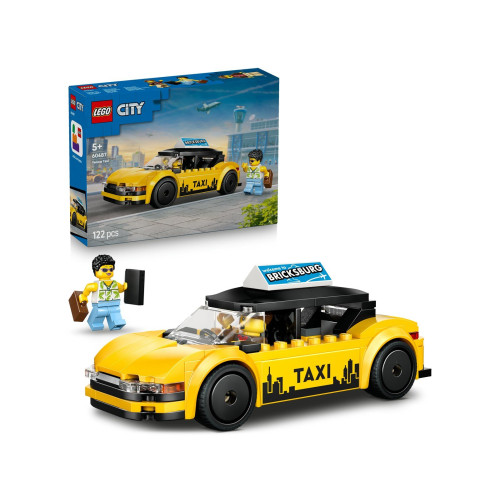 60487 LEGO City Желтое Такси