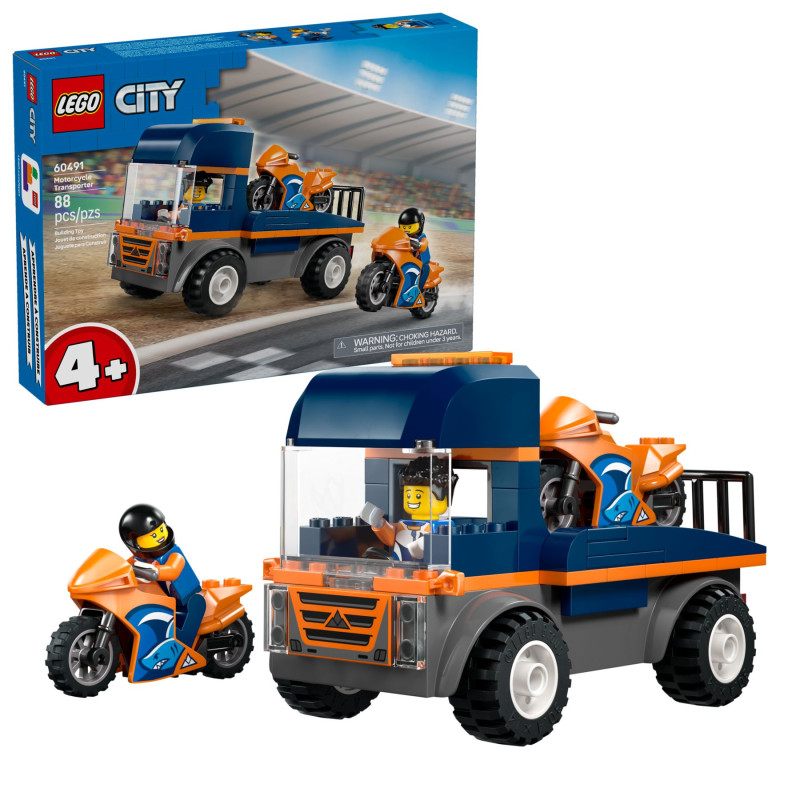 60491 LEGO City Мотоциклетный транспортер