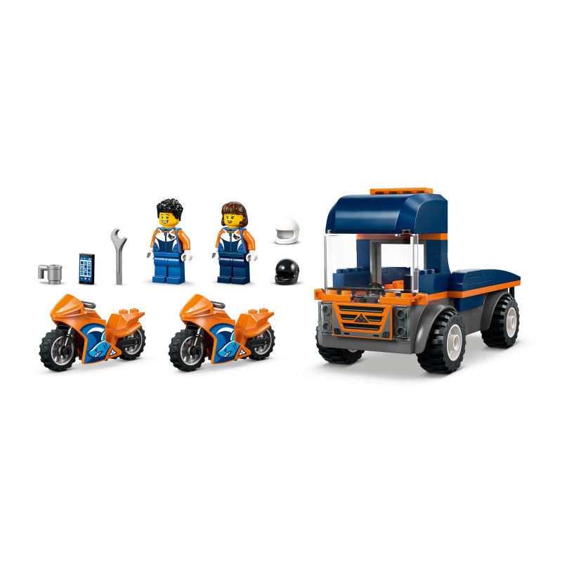 60491 LEGO City Мотоциклетный транспортер
