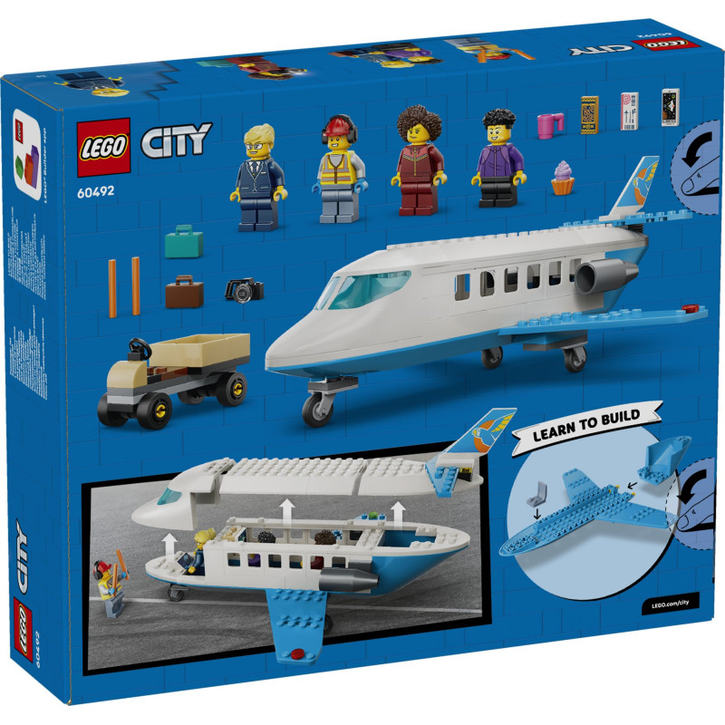 60492 LEGO City Пассажирский самолет