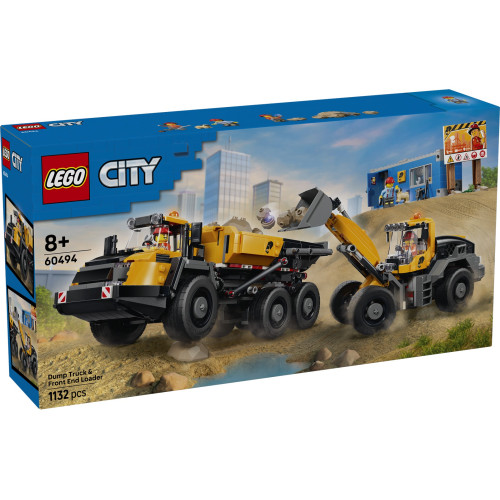 60494 LEGO City Самосвал и фронтальный погрузчик