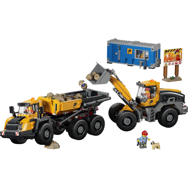 60494 LEGO City Самосвал и фронтальный погрузчик
