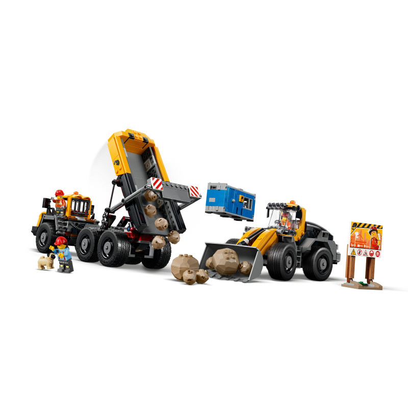 60494 LEGO City Самосвал и фронтальный погрузчик