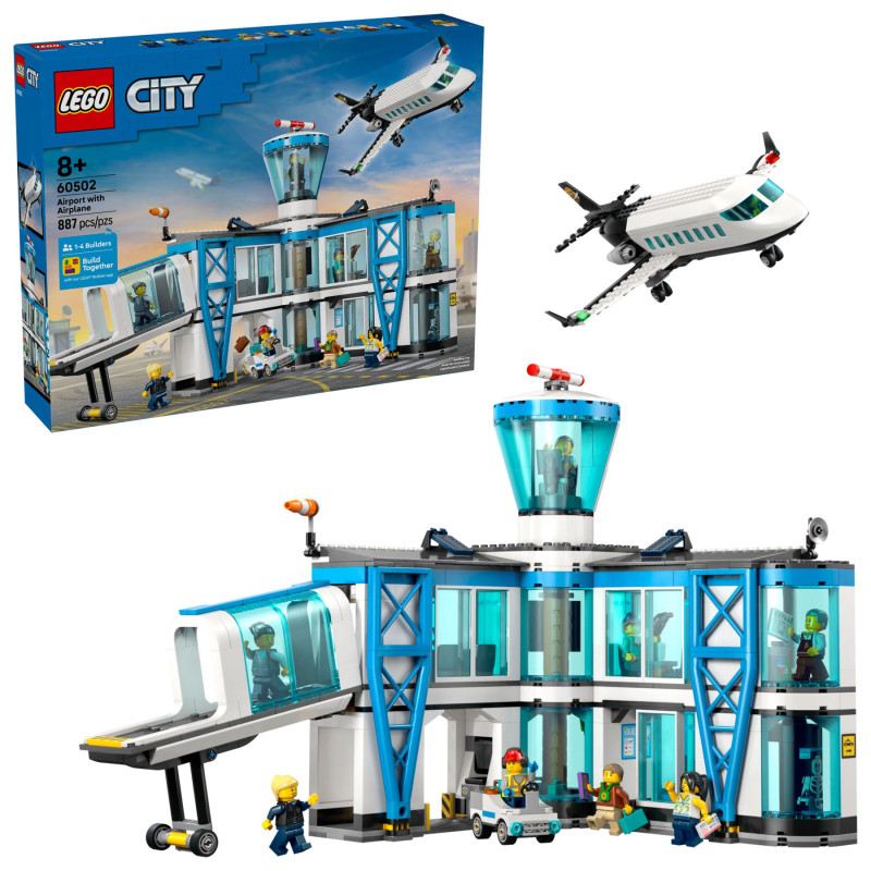 60502 LEGO City Аэропорт с самолетом