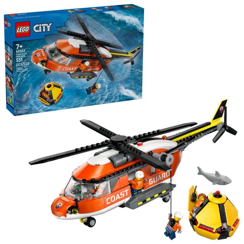 60503 LEGO City Вертолёт береговой охраны