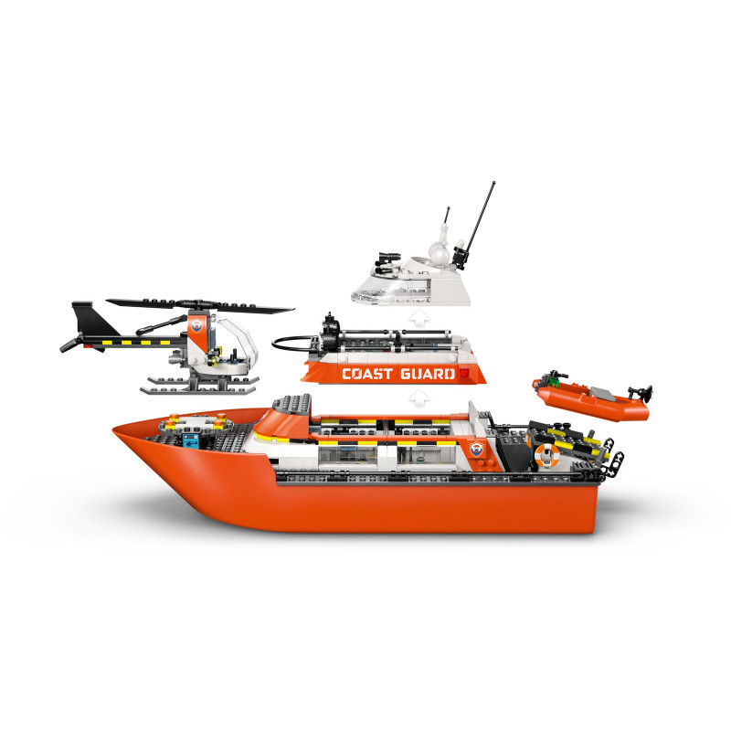 60504 LEGO City Спасательный катер и вертолет береговой охраны