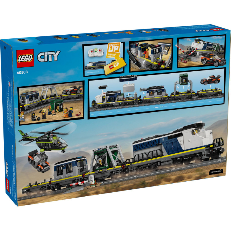 60508 LEGO City Ограбление полицейского поезда