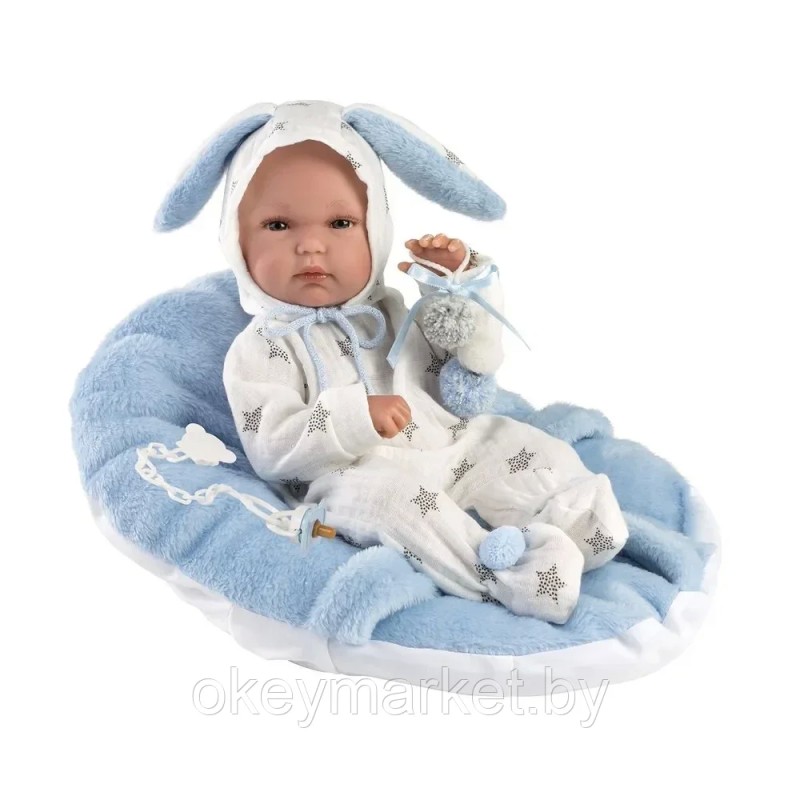 Кукла Llorens виниловая Bimbo 35см , 63585