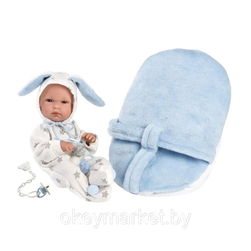 Кукла Llorens виниловая Bimbo 35см , 63585