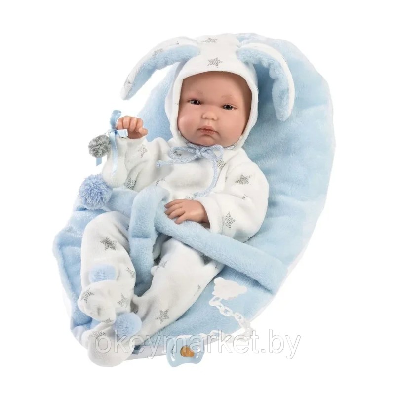 Кукла Llorens виниловая Bimbo 35см , 63585