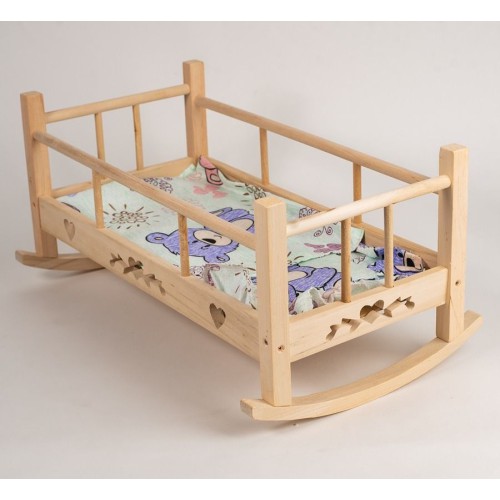 Малимас, колыбель, деревянная