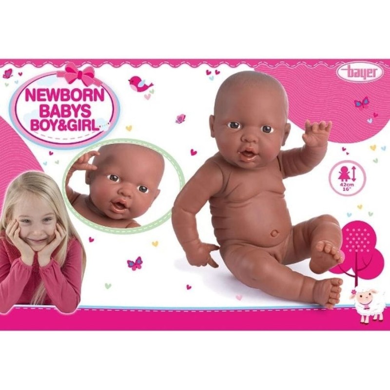 Bayer Design, Newborn Baby, кукла-младенец, мальчик, 42 см