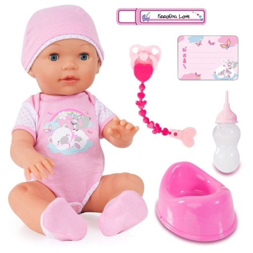 Bayer Design, Piccolina Love, интерактивная детская кукла с аксессуарами, 42 см