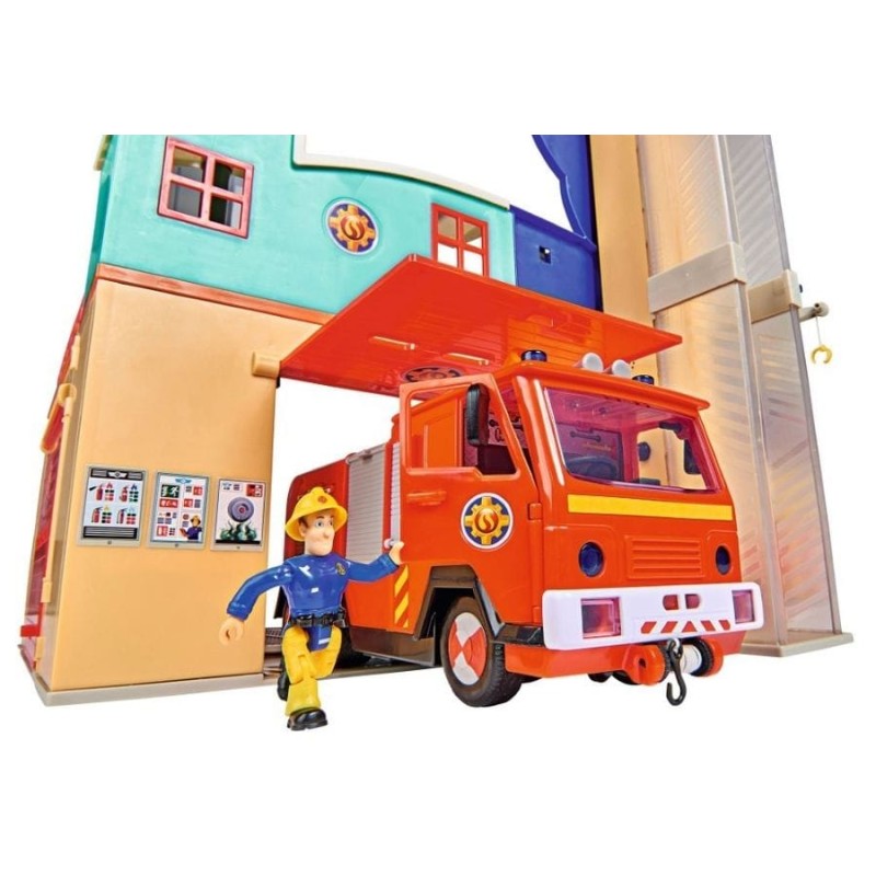 Симба, Пожарный Сэм, пожарная часть, тренировочная башня