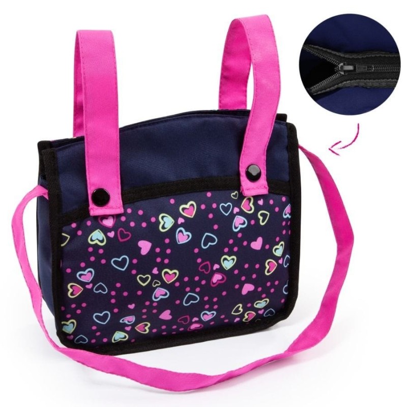 Bayer Design, Neo Vario Combi, глубокая кукольная тележка с сумкой, синяя с феями и звездами