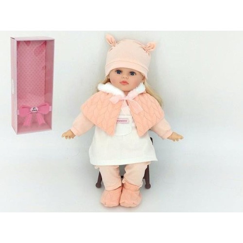 Adar, Зимняя интерактивная кукла со звуком, девочка, 40 см