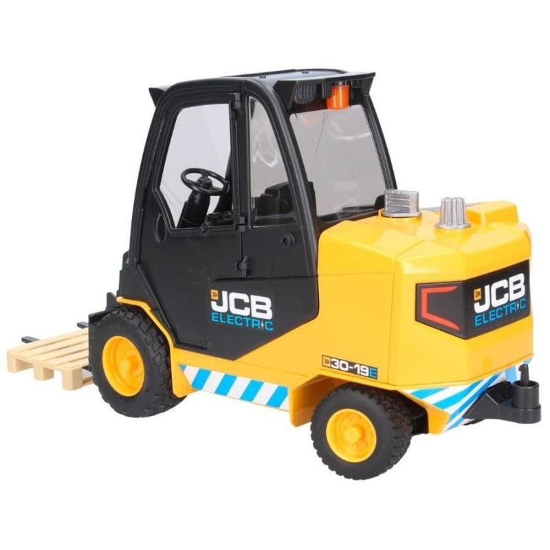 Bruder, грузовик с телескопическим погрузчиком и поддоном