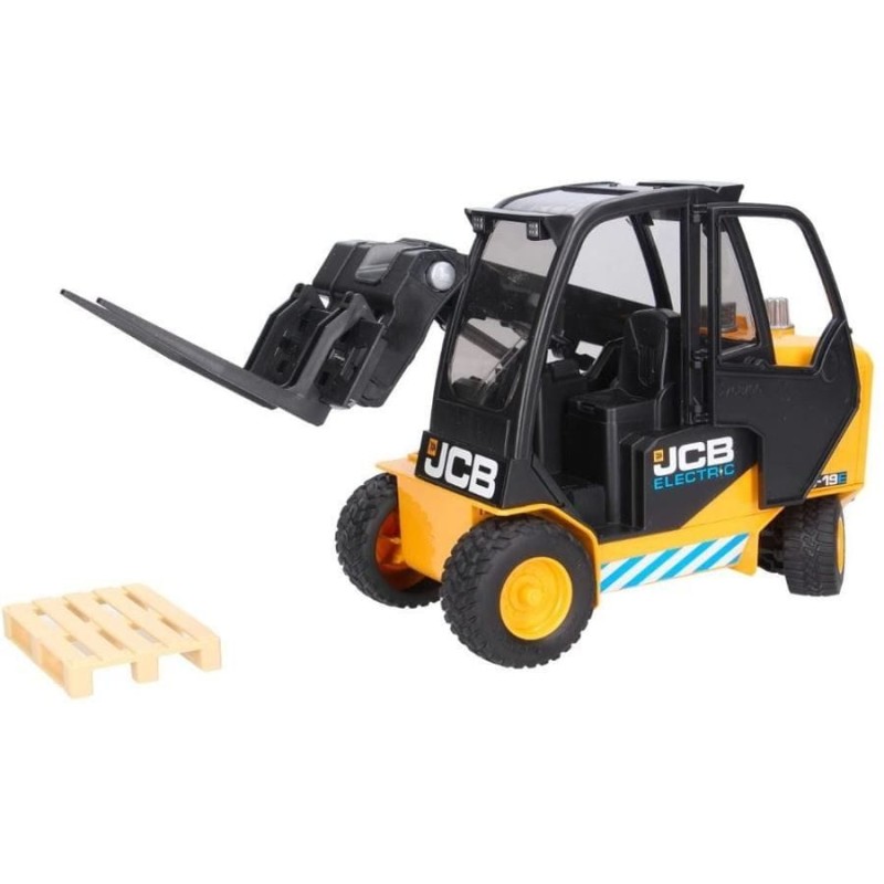 Bruder, грузовик с телескопическим погрузчиком и поддоном