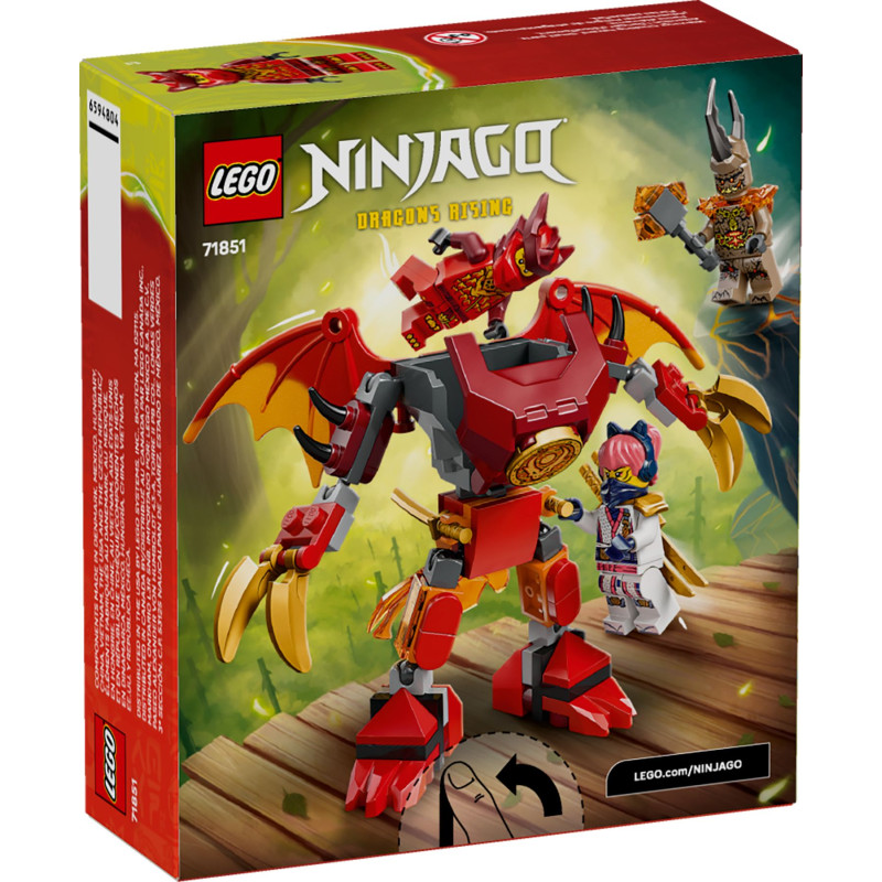 71851 LEGO Ninjago Боевой набор «Дракон Кая»