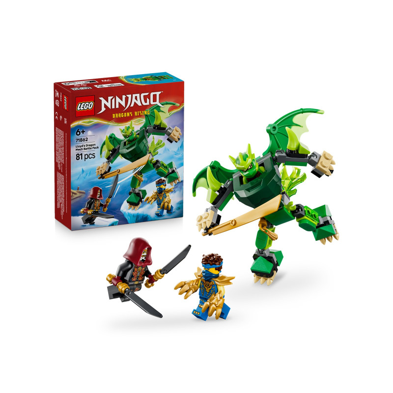 71862 LEGO Ninjago Битва роботов-драконов Ллойда