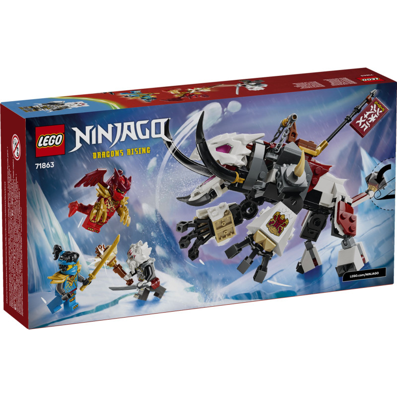 71863 LEGO Ninjago Зилвар и дракон-зверь Гримтак