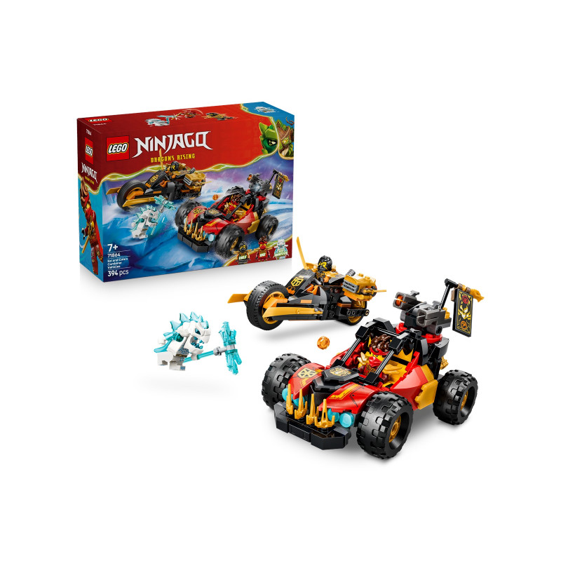 71864 LEGO Ninjago Комбинируемый автомобиль Кая и Коула