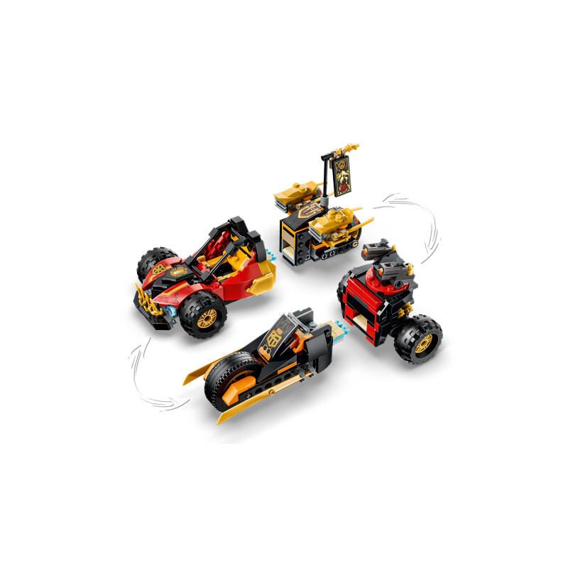 71864 LEGO Ninjago Комбинируемый автомобиль Кая и Коула