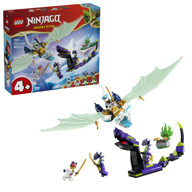 71865 LEGO Ninjago Битва ледяного дракона Зейна