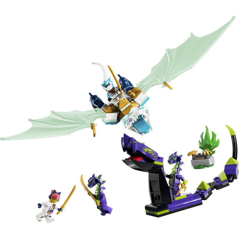 71865 LEGO Ninjago Битва ледяного дракона Зейна