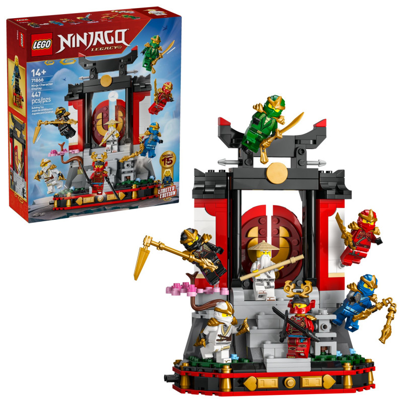 71866 LEGO Ninjago Дисплей персонажей ниндзя