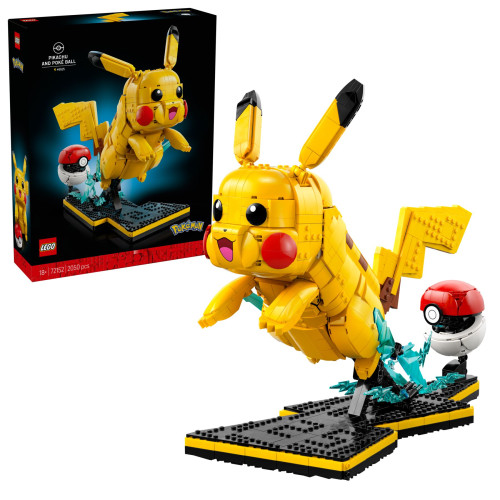 72152 LEGO Pokemon Пикачу и покебол